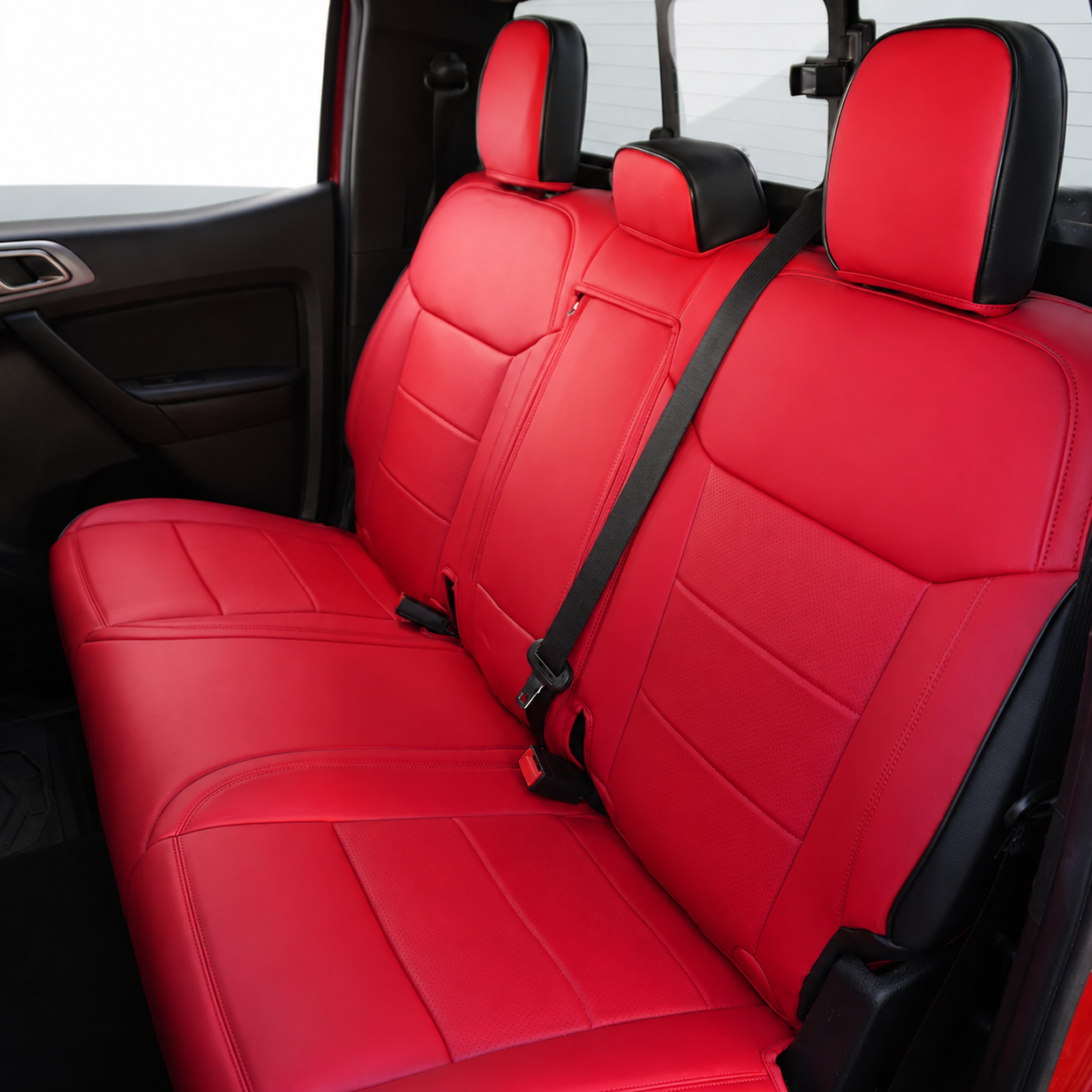 Custom Fit 2019-2026 Ford Ranger Car Seat Covers Premium Synthetic Leather