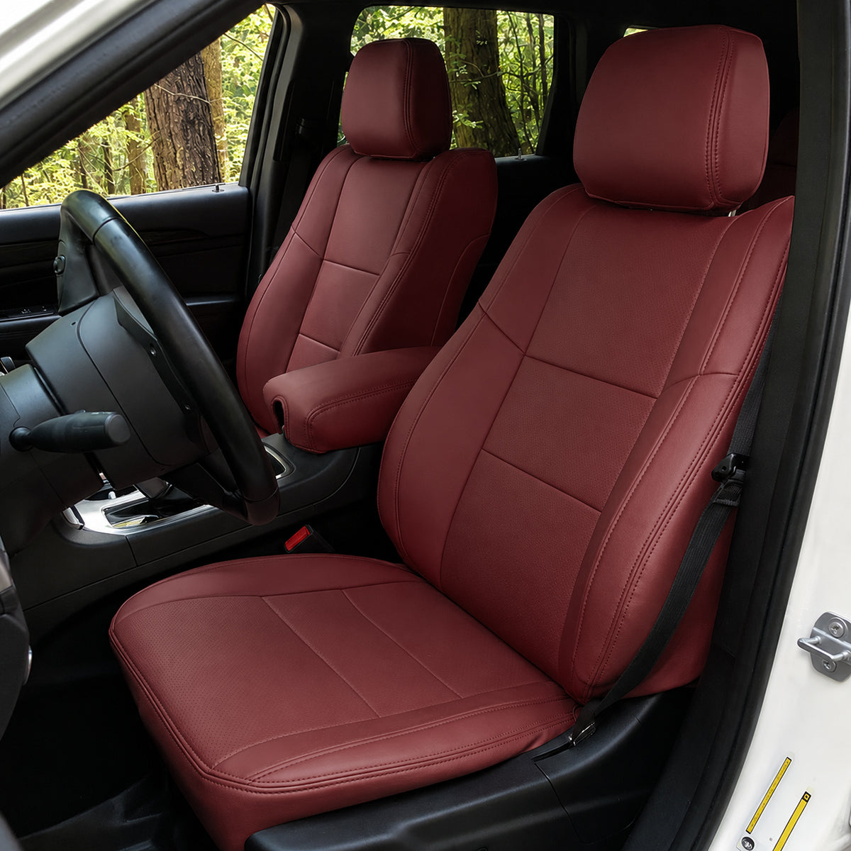 Custom Fit 2011-2026 Jeep Grand Cherokee Car Seat Covers Premuim Synthetic Leather