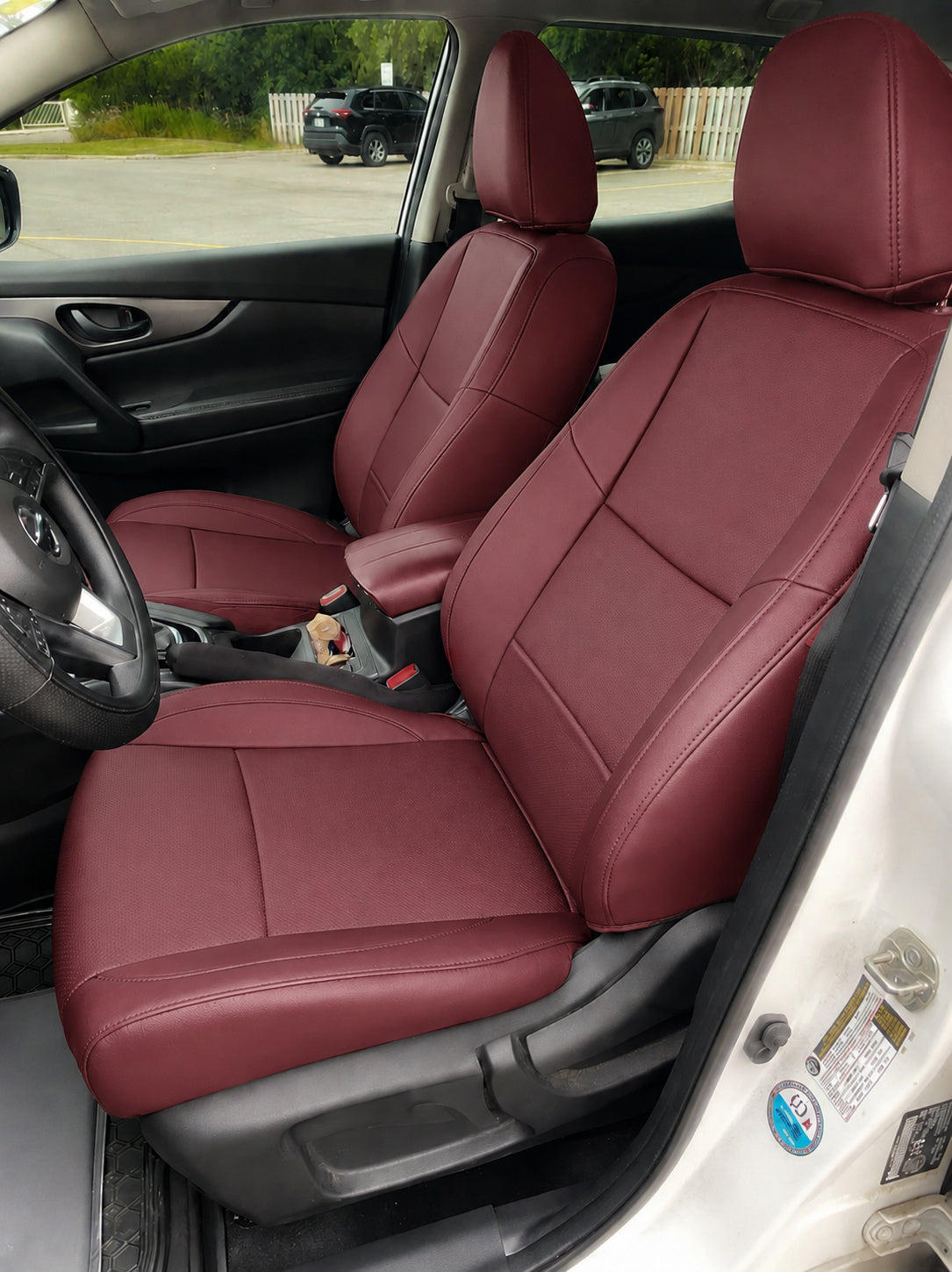 Custom Fit 2017-2026 Nissan Rogue Car Seat Covers Premuim Synthetic Leather