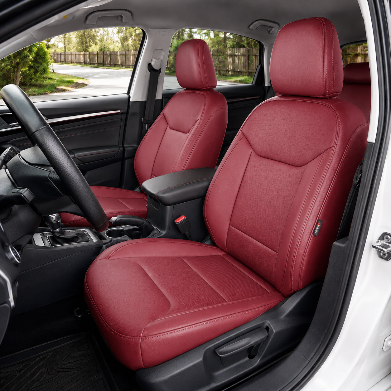Custom Fit 2022-2026 Ford Maverick Car Seat Covers Premium Synthetic Leather