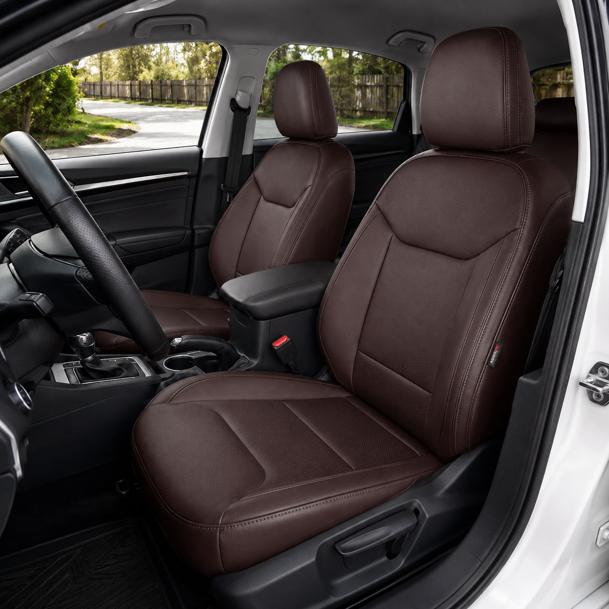 Custom Fit 2022-2026 Ford Maverick Car Seat Covers Premium Synthetic Leather