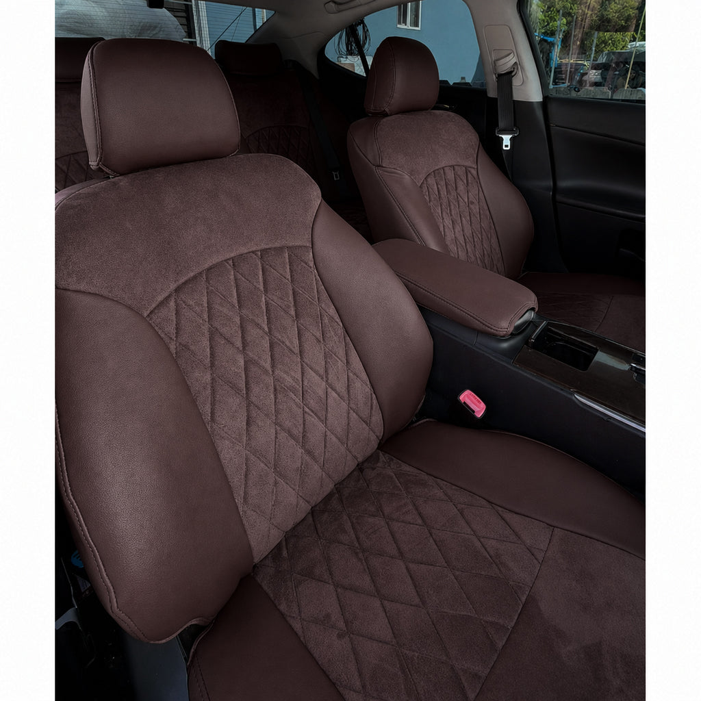 Custom Fit 2006-2026 Lexus IS250 IS350 IS300 IS500 Car Seat Covers Suede and Leather