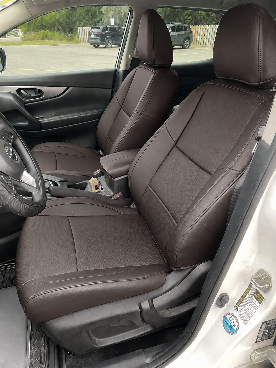 Custom Fit 2017-2026 Nissan Rogue Car Seat Covers Premuim Synthetic Leather