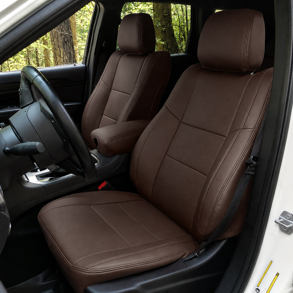 Custom Fit 2011-2026 Jeep Grand Cherokee Car Seat Covers Premuim Synthetic Leather