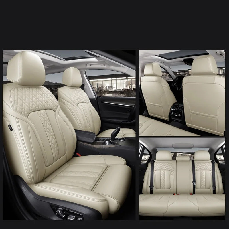 Custom Fit for BMW 7 5 3 1 Series X5 X3 X1  Car Seat Covers Premium Synthetic leather