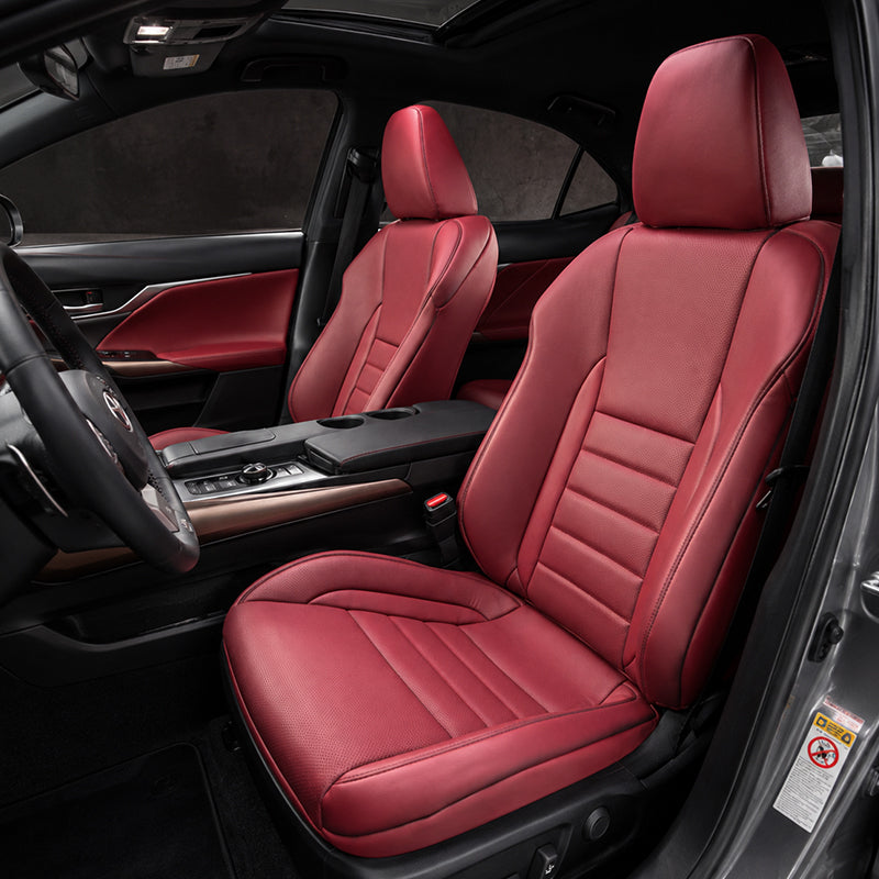 Custom Fit 2006-2026 Lexus IS250 IS350 IS300 IS500 Car Seat Covers Premuim Synthetic Leather