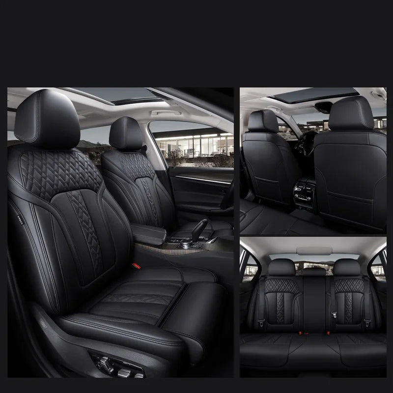 Custom Fit for BMW 7 5 3 1 Series X5 X3 X1  Car Seat Covers Premium Synthetic leather