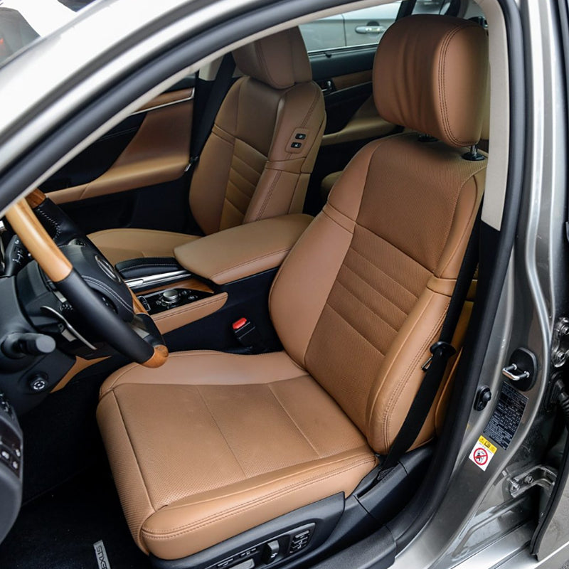 Custom Fit 2007-2020 Lexus GS350 Car Seat Covers Premuim Synthetic Leather
