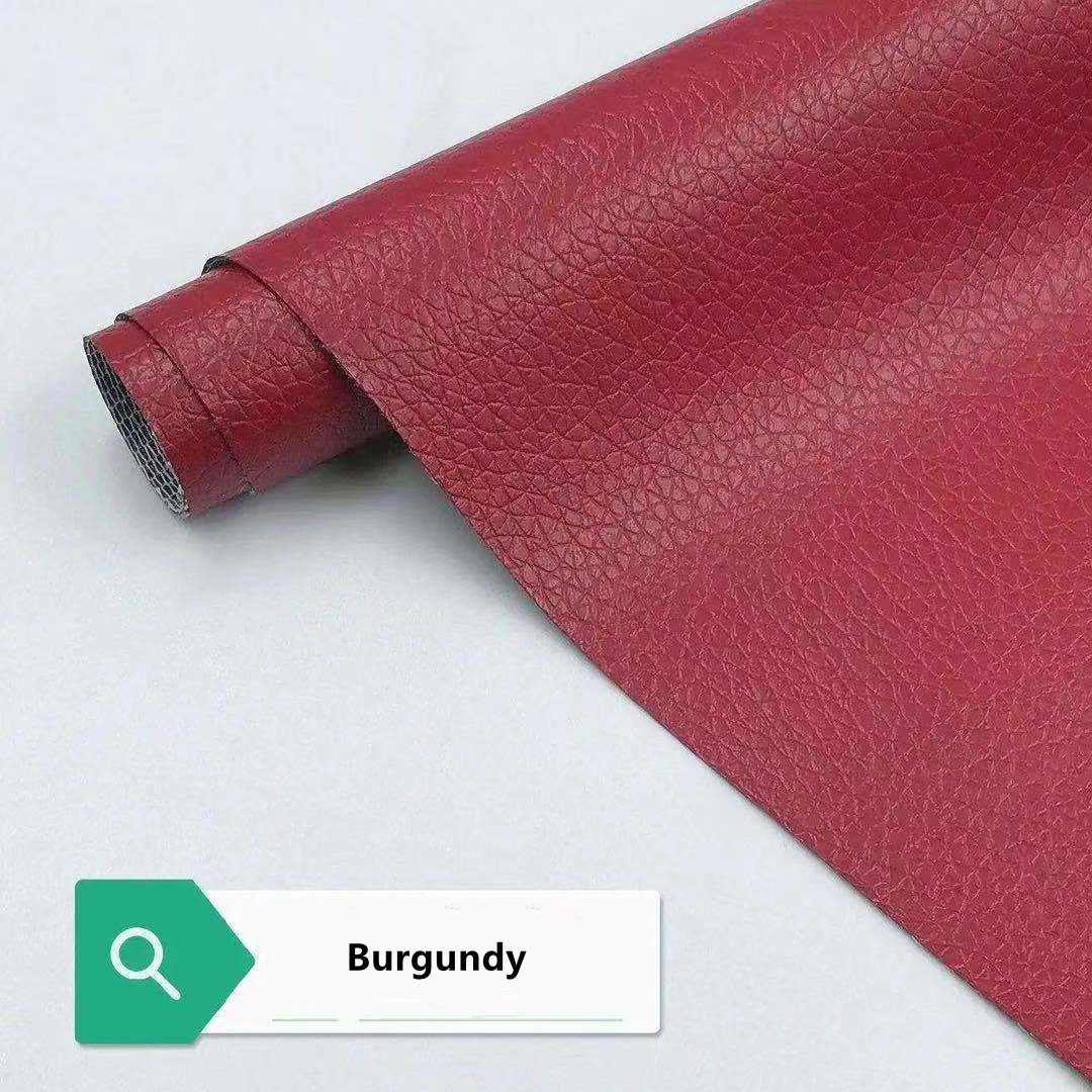 50*149cm Car Interior Upholstery Door Trim Dashboard Celling Central Armrest Repair Self-adhesive Leather Fabric 19.6 * 47.2inch