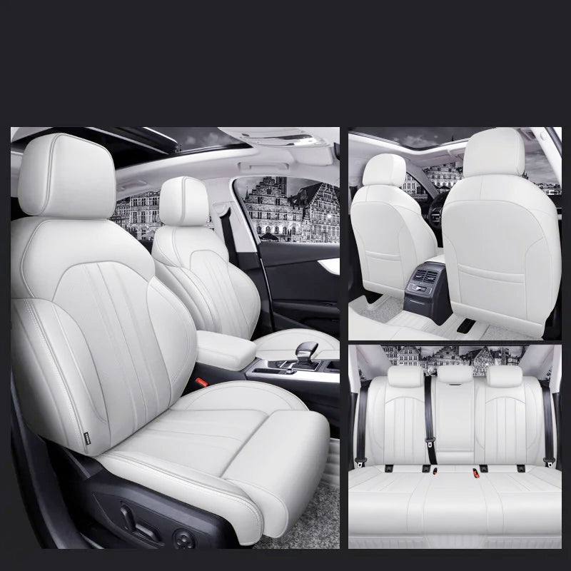 Custom Fit for Audi A4 A6 A3 Q5 Q7 TT A7 Q3 5 Seats Car Seat Covers