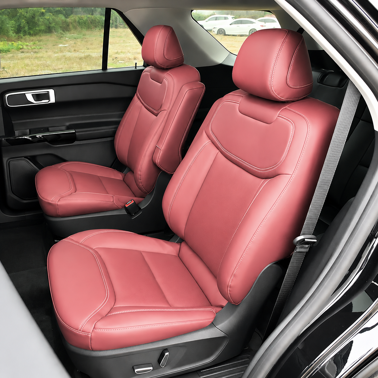 Custom Fit 2011-2026 Ford Explorer Car Seat Covers Premuim Synthetic Leather