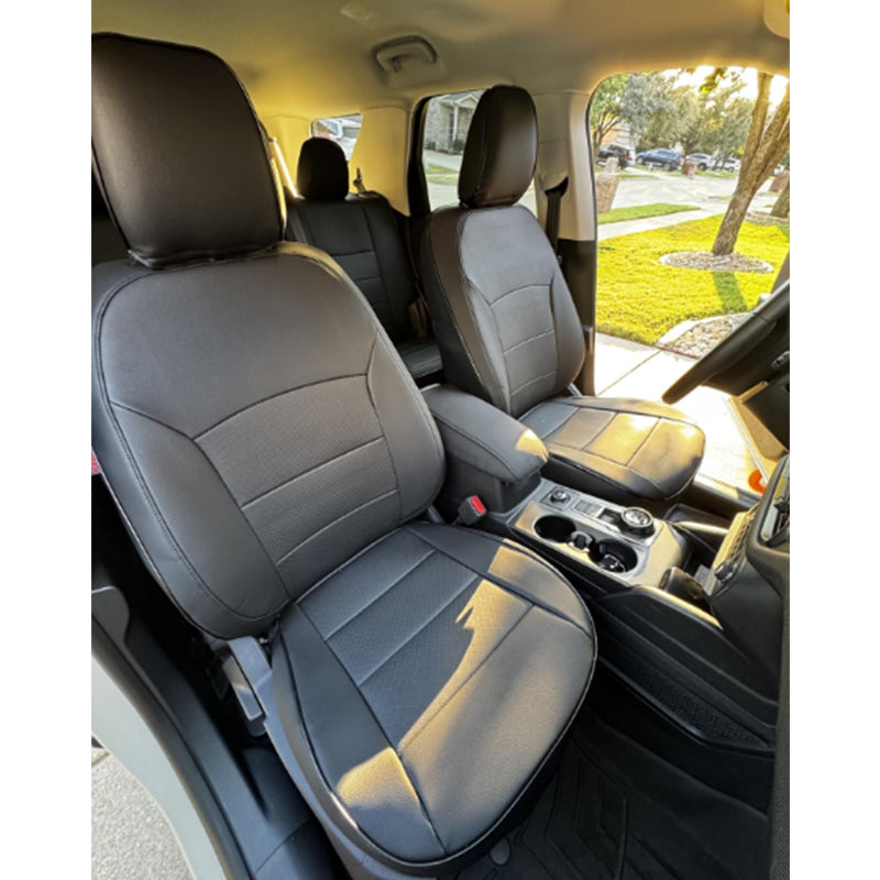 Custom Fit 2021-2026 Ford Bronco Car Seat Covers Premium Synthetic Leather