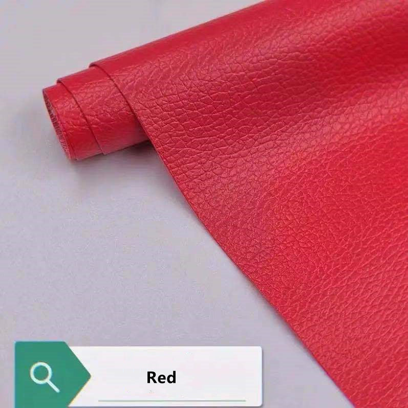 50*149cm Car Interior Upholstery Door Trim Dashboard Celling Central Armrest Repair Self-adhesive Leather Fabric 19.6 * 47.2inch