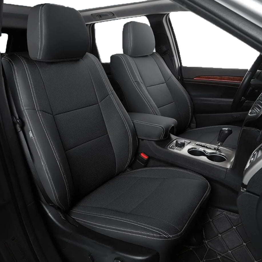 Custom Fit 2011-2026 Jeep Grand Cherokee Car Seat Covers Premuim Synthetic Leather