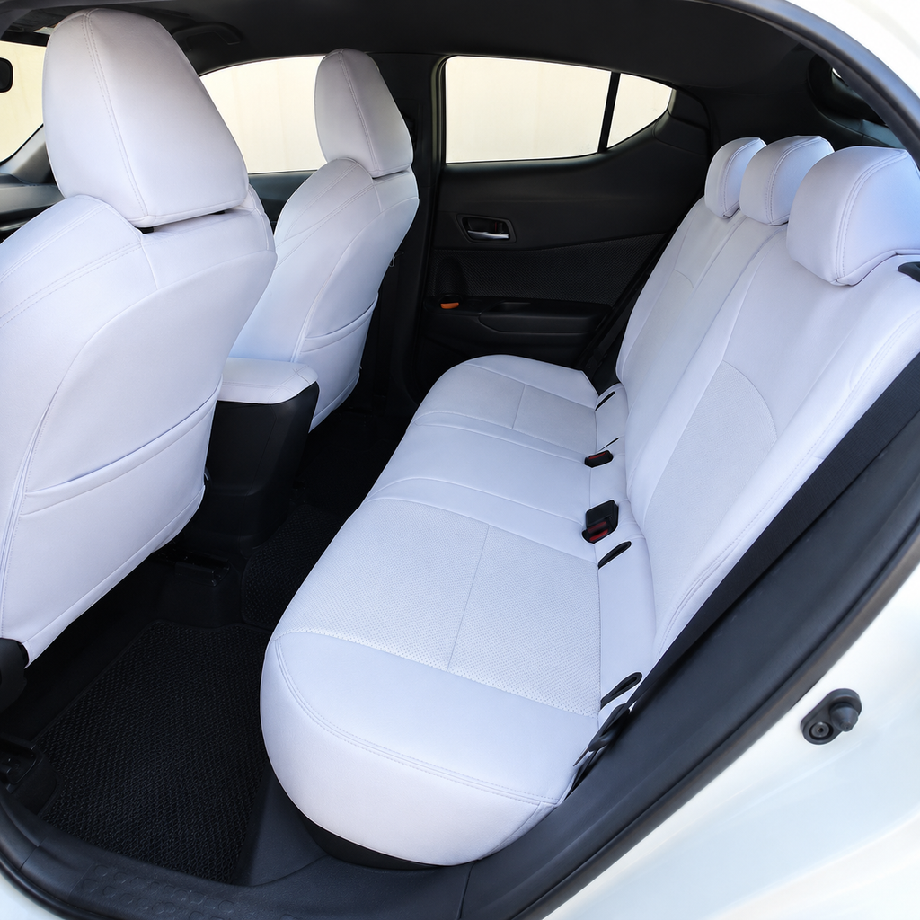 Custom Fit 2018-2023 Toyota C-HR Car Seat Covers Premium Synthetic Leather