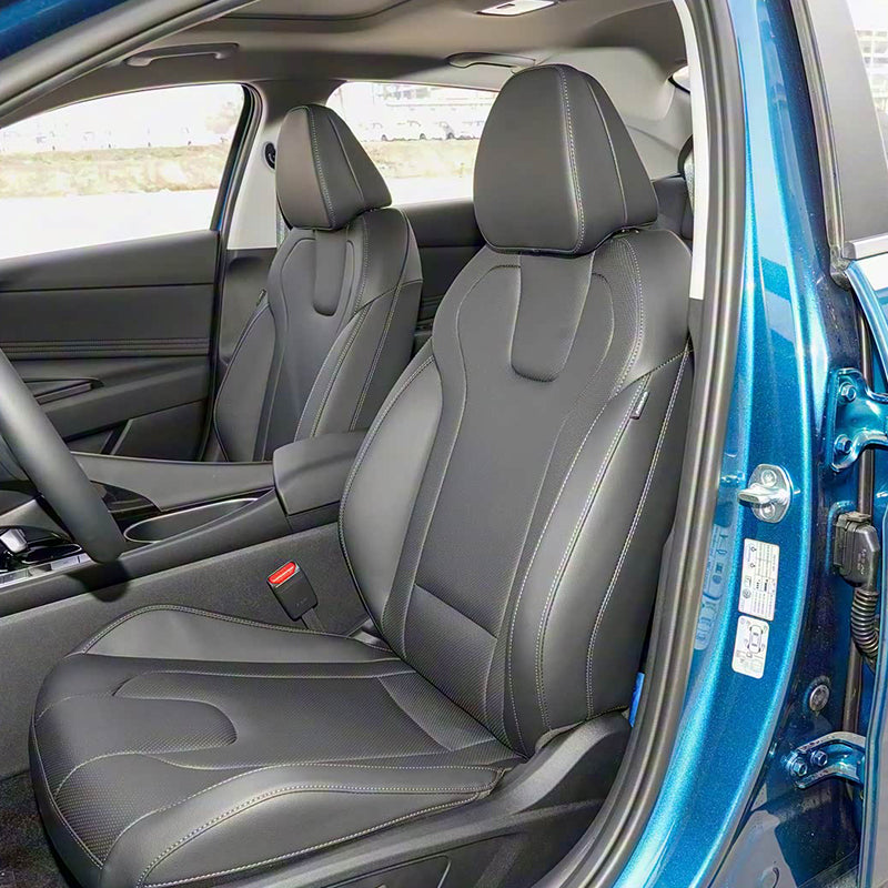 Custom Fit 2011-2026 Hyundai Elantra Car Seat Covers Premium Synthetic Leather
