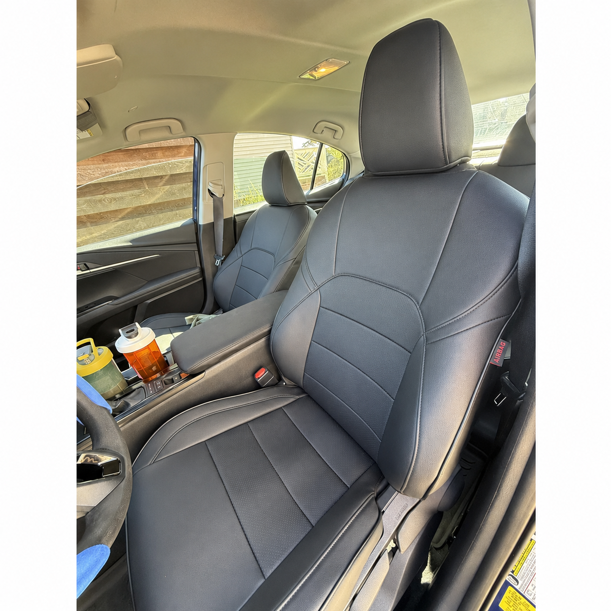 Custom Fit 2012-2026 Toyota Camry Car Seat Covers Premium Synthetic Leather