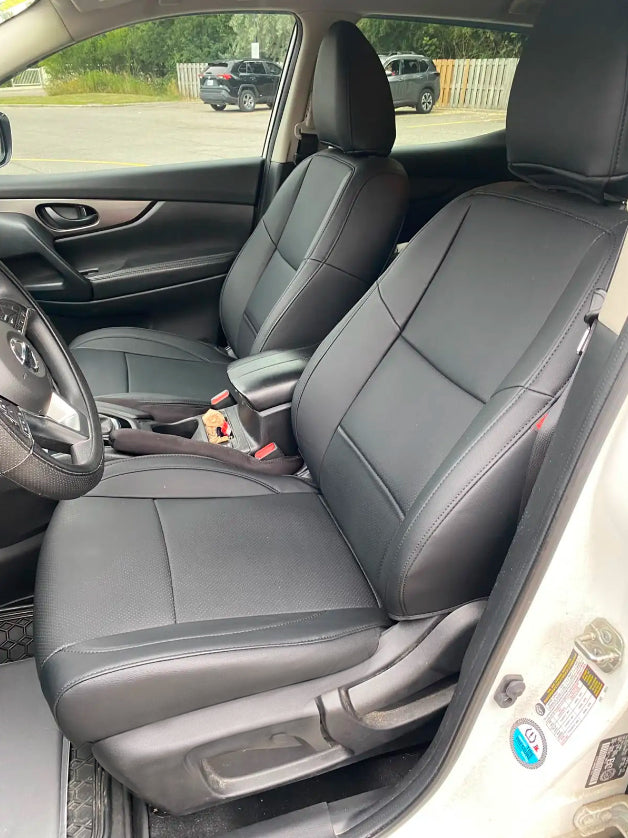 Custom Fit 2017-2026 Nissan Rogue Car Seat Covers Premuim Synthetic Leather