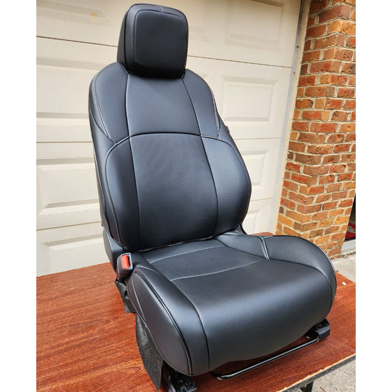 For 2001-2023 Toyota Tacoma Custom Seat Covers Premium Synthetic Leather