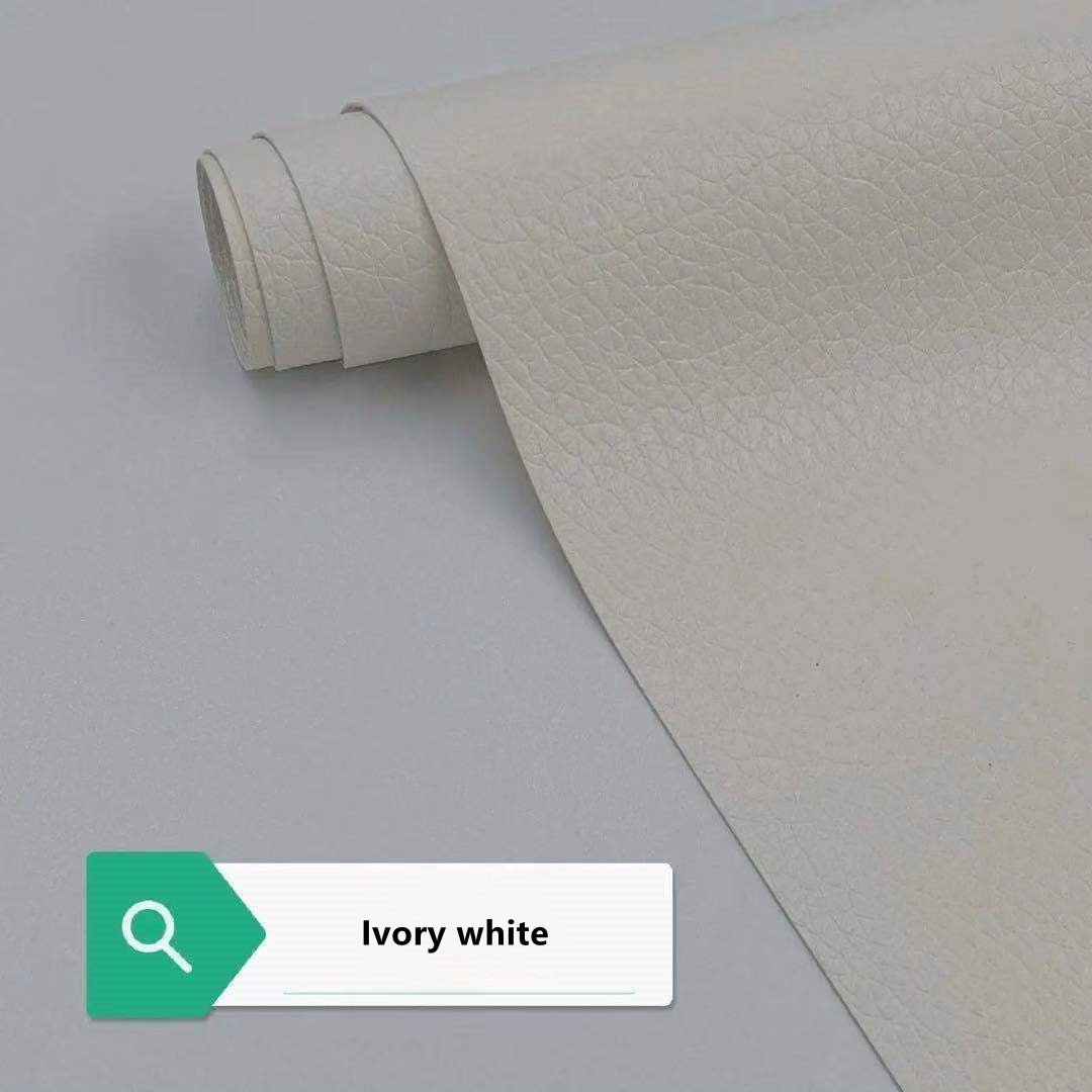 50*149cm Car Interior Upholstery Door Trim Dashboard Celling Central Armrest Repair Self-adhesive Leather Fabric 19.6 * 47.2inch