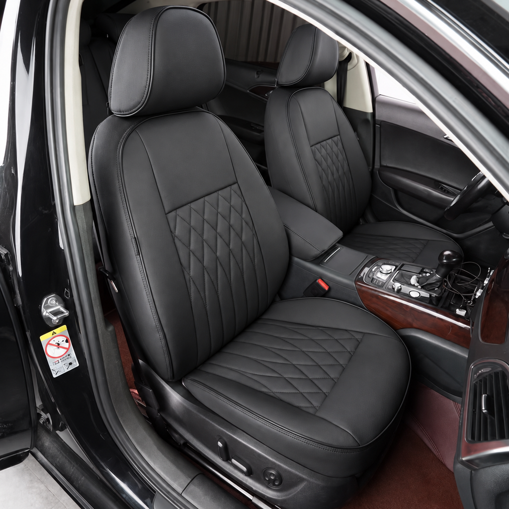 Custom Fit for Audi A4 A6 A3 Q5 Q7 TT A7 Q3 5 Seats Car Seat Covers
