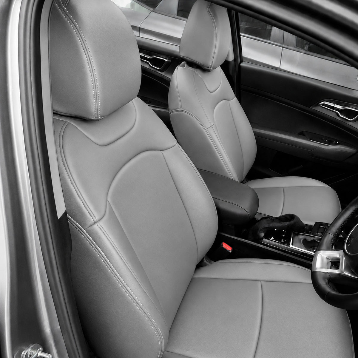 Custom Fit 2012-2026 Kia Sportage Car Seat Covers Premuim Synthetic Leather