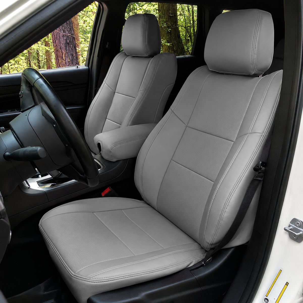 Custom Fit 2011-2026 Jeep Grand Cherokee Car Seat Covers Premuim Synthetic Leather