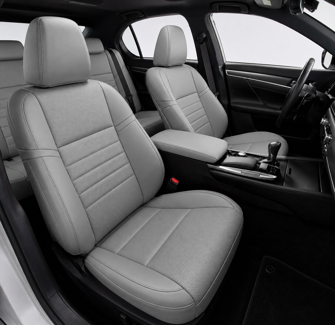 Custom Fit 2007-2020 Lexus GS350 Car Seat Covers Premuim Synthetic Leather