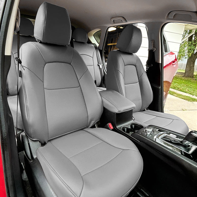 Custom Fit 2013-2025 Mazda CX-5 Car Seat Covers Premium Synthetic leather