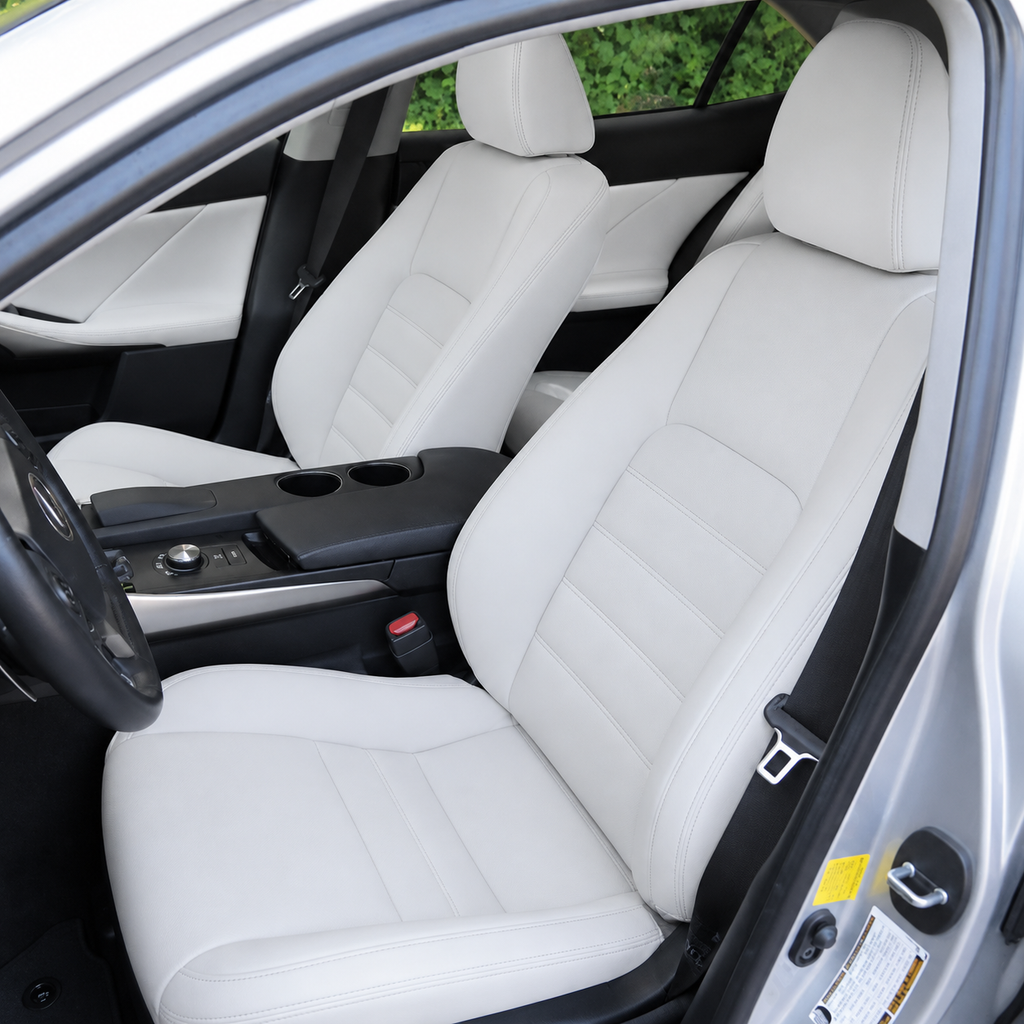 Custom Fit 2006-2026 Lexus IS250 IS350 IS300 IS500 Car Seat Covers Premuim Synthetic Leather