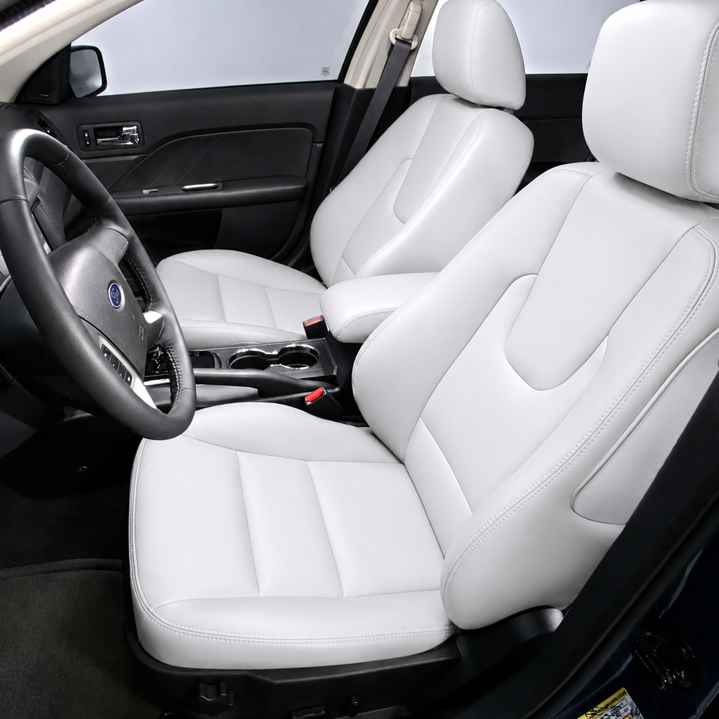 Custom Fit 2021-2026 Ford Fusion Car Seat Covers Premium Synthetic Leather