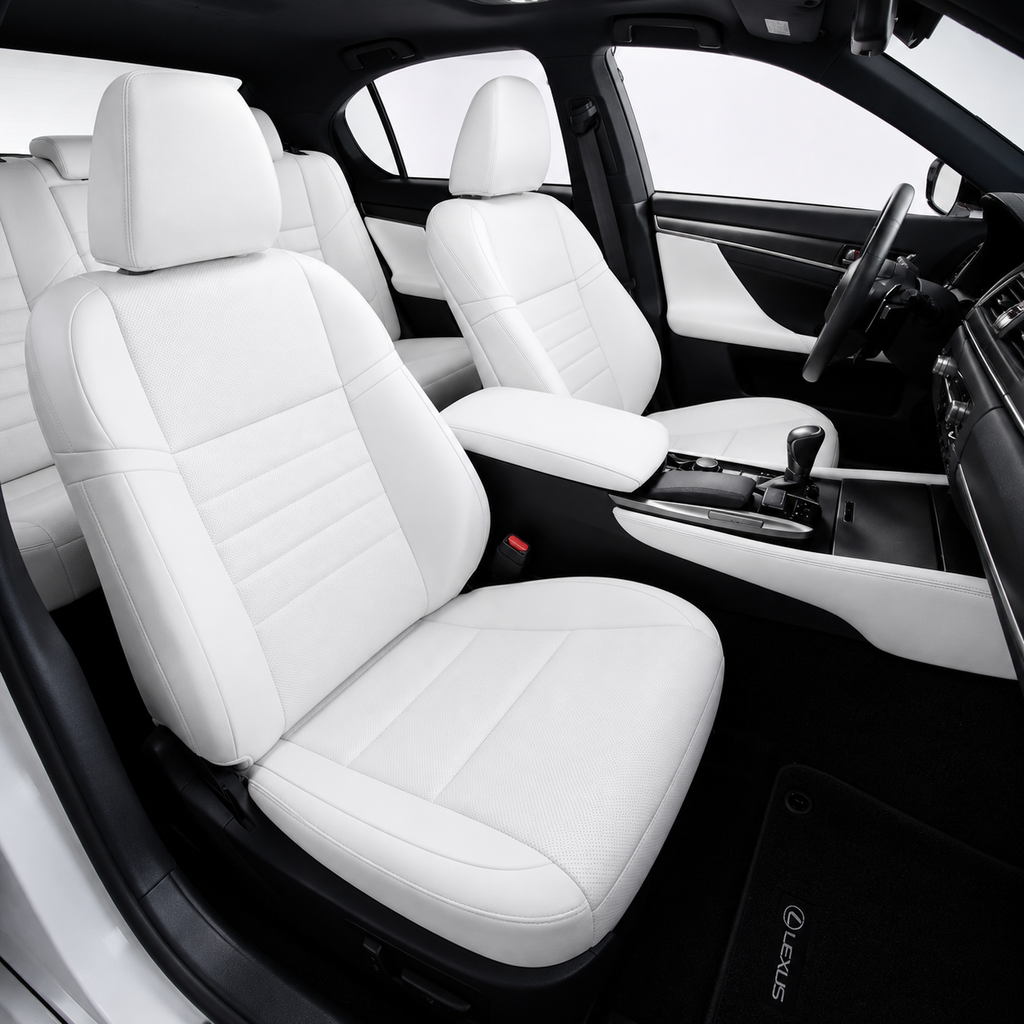 Custom Fit 2007-2020 Lexus GS350 Car Seat Covers Premuim Synthetic Leather