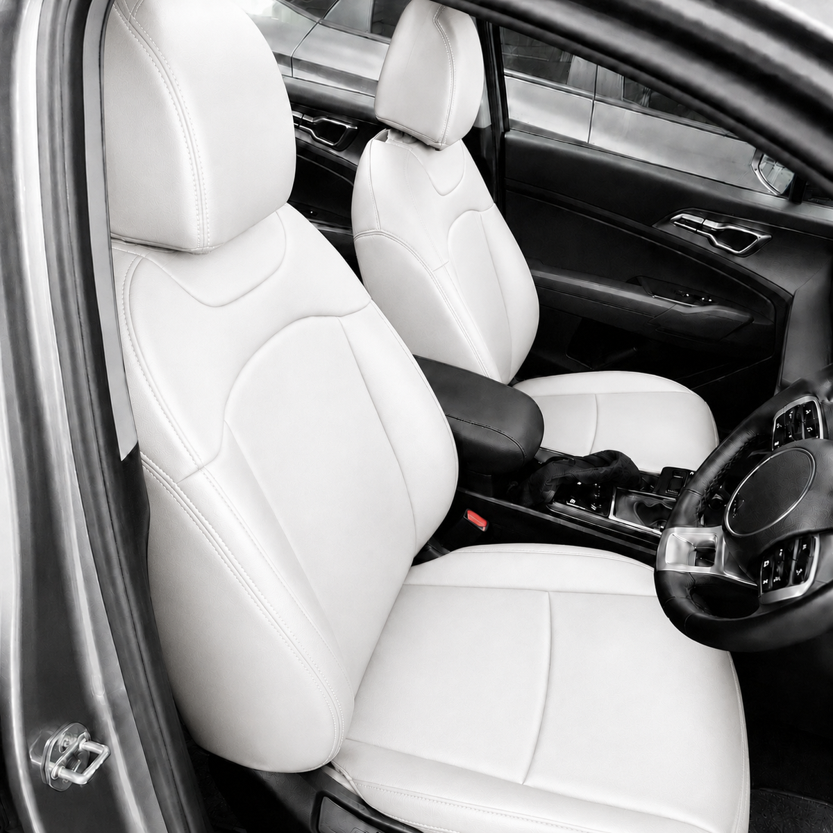 Custom Fit 2012-2026 Kia Sportage Car Seat Covers Premuim Synthetic Leather