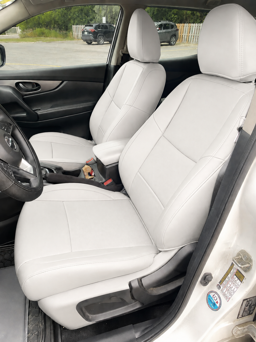 Custom Fit 2017-2026 Nissan Rogue Car Seat Covers Premuim Synthetic Leather