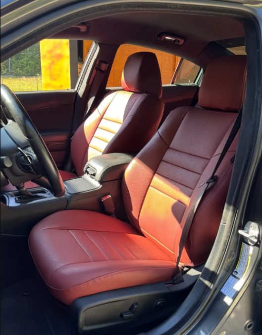 Custom Fit 2011-2026 Dodge Charger Car Seat Covers Premium Synthetic Leather