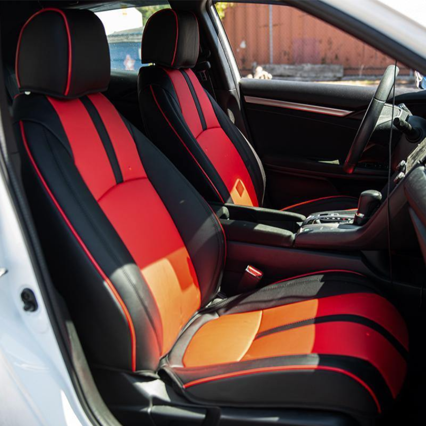 For 1998-2026 Honda Accord Custom Seat Covers Premium Synthetic Leather
