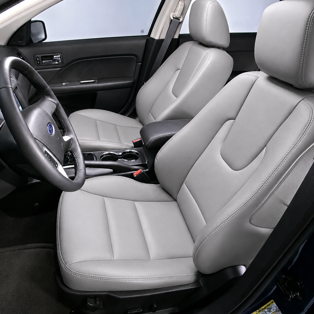 Custom Fit 2021-2026 Ford Fusion Car Seat Covers Premium Synthetic Leather