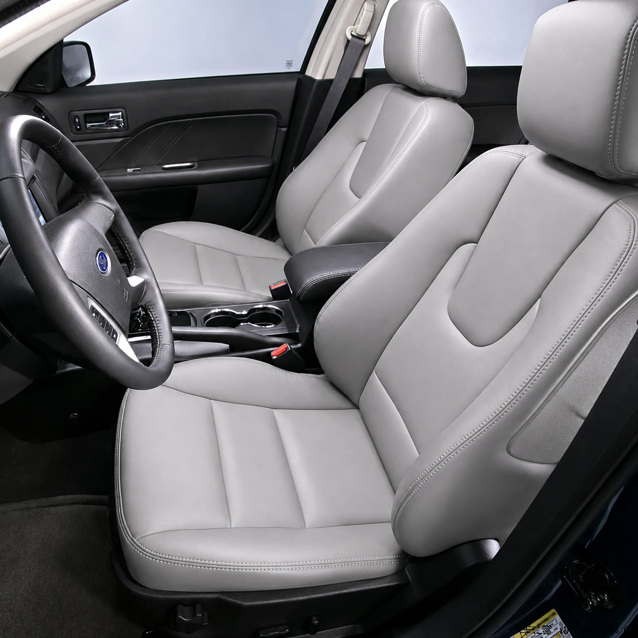 Custom Fit 2021-2026 Ford Fusion Car Seat Covers Premium Synthetic Leather