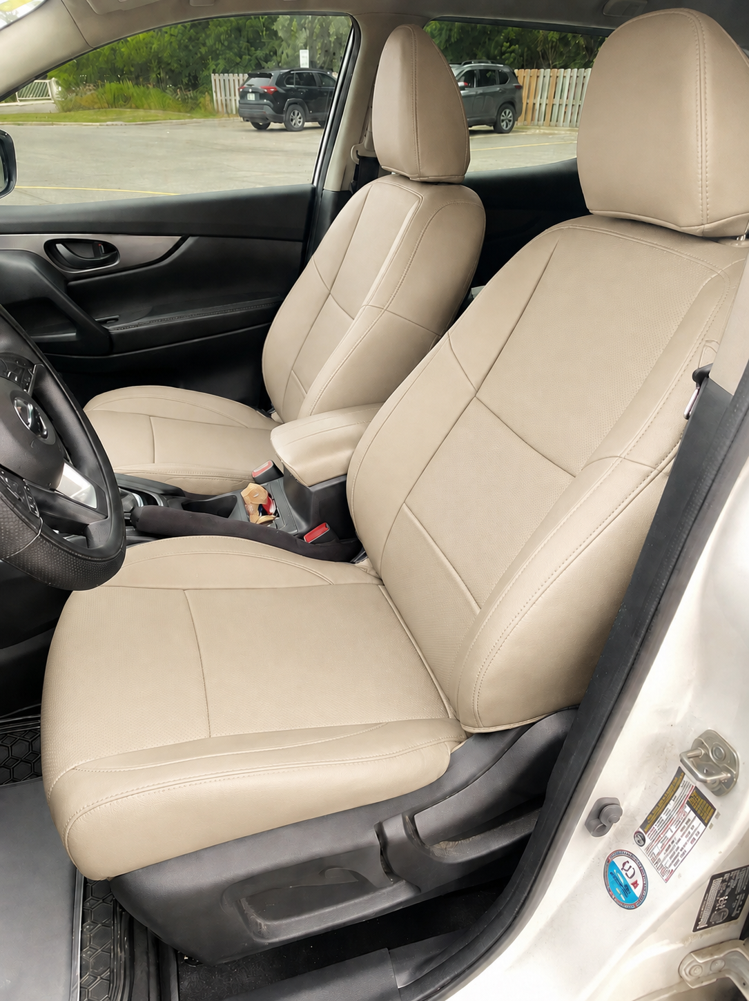 Custom Fit 2017-2026 Nissan Rogue Car Seat Covers Premuim Synthetic Leather