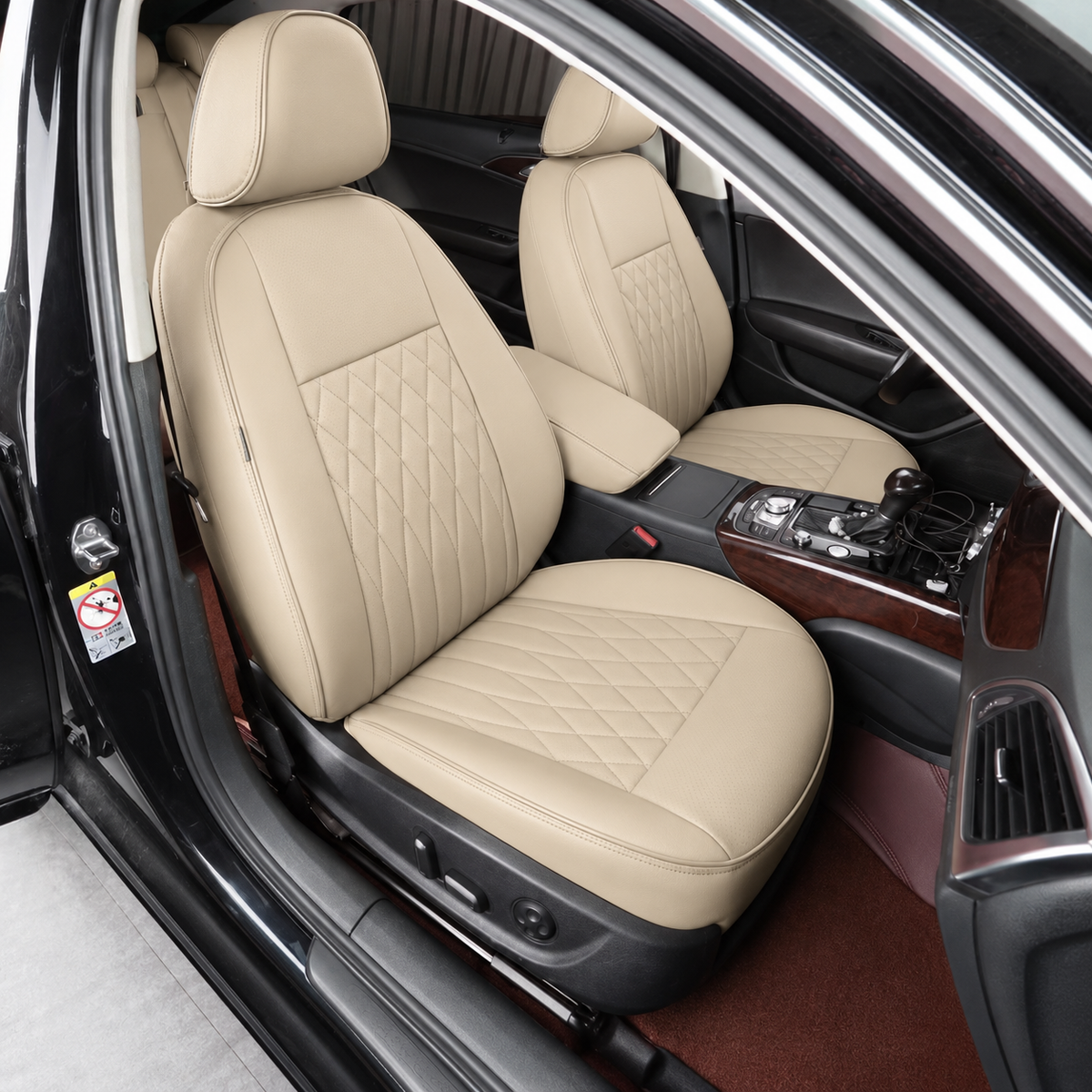 Custom Fit for Audi A4 A6 A3 Q5 Q7 TT A7 Q3 5 Seats Car Seat Covers