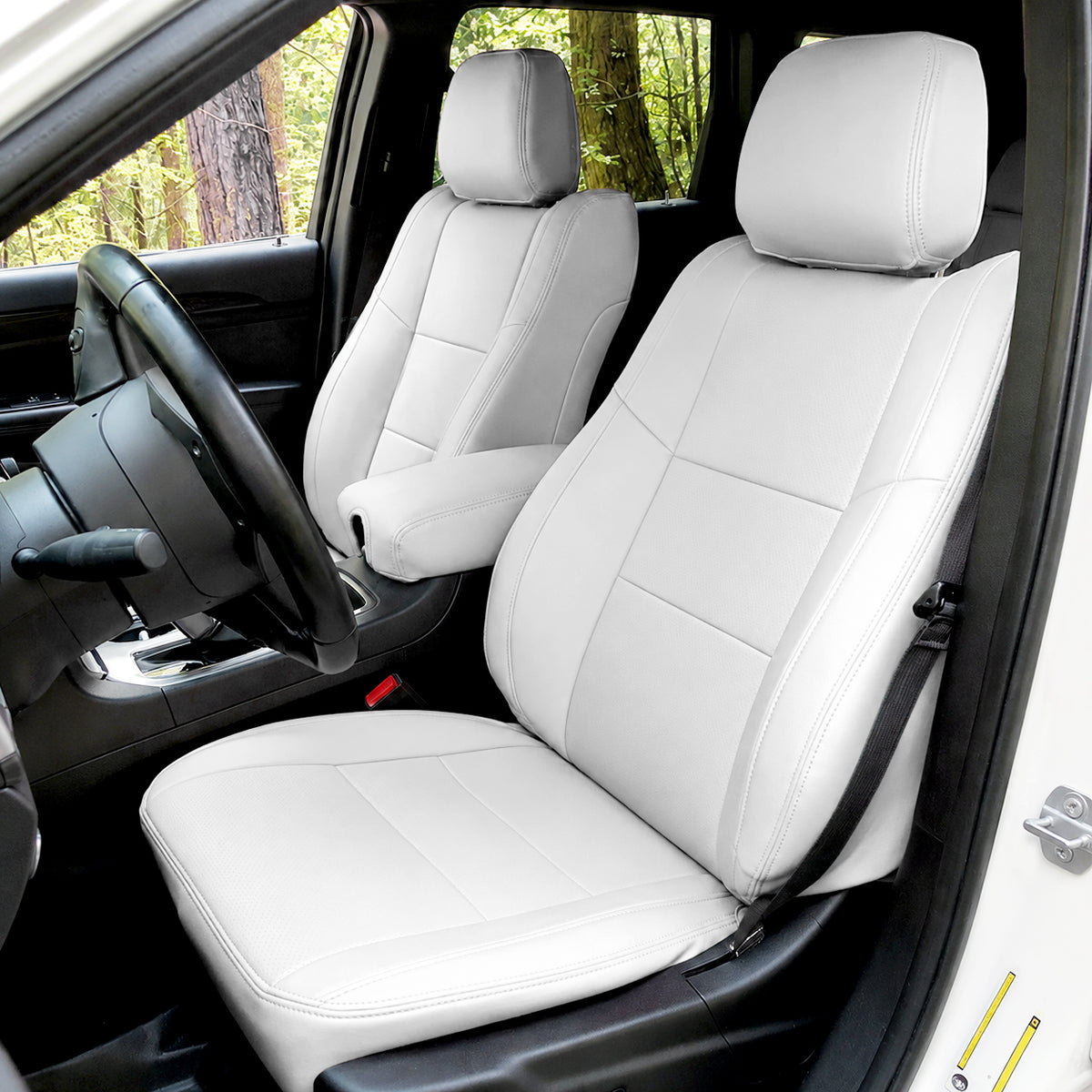 Custom Fit 2011-2026 Jeep Grand Cherokee Car Seat Covers Premuim Synthetic Leather