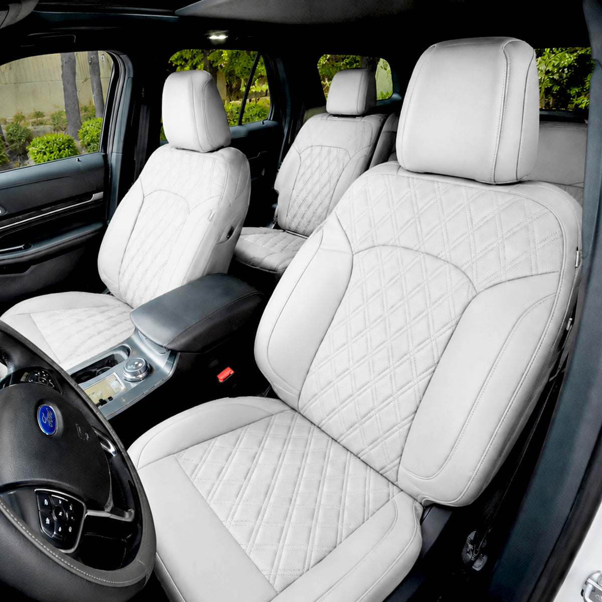 Custom Fit 2011-2026 Ford Explorer Car Seat Covers Premuim Synthetic Leather