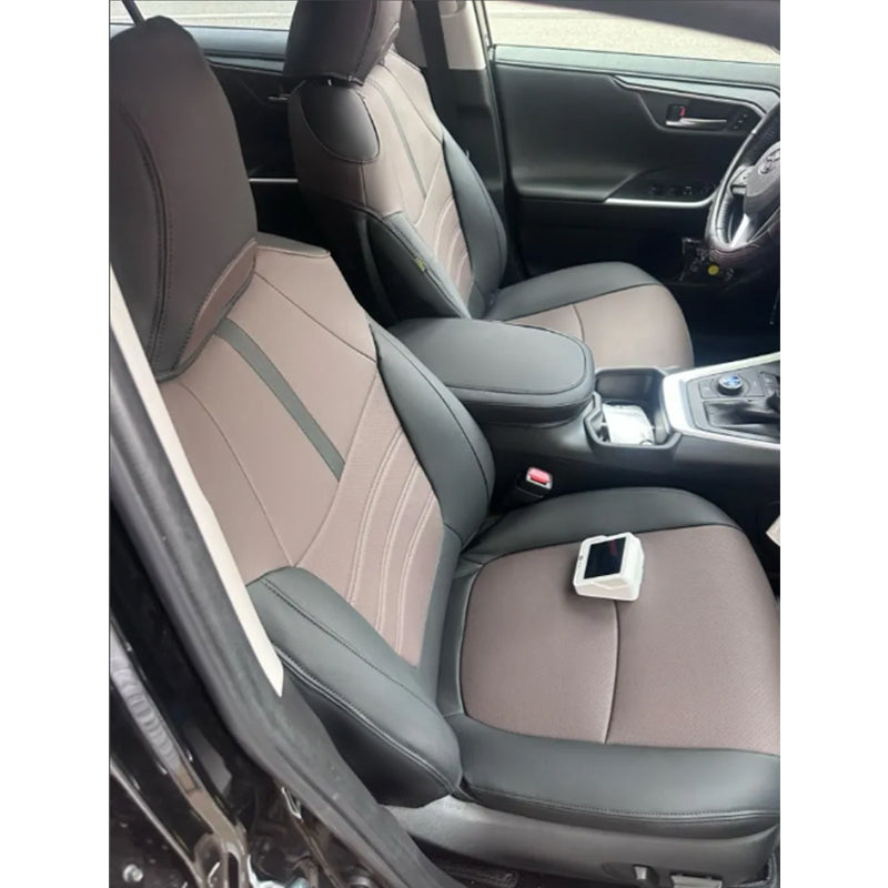 Custom Fit 2009-2025 Toyota RAV4 Car Seat Covers Premium Synthetic Leather