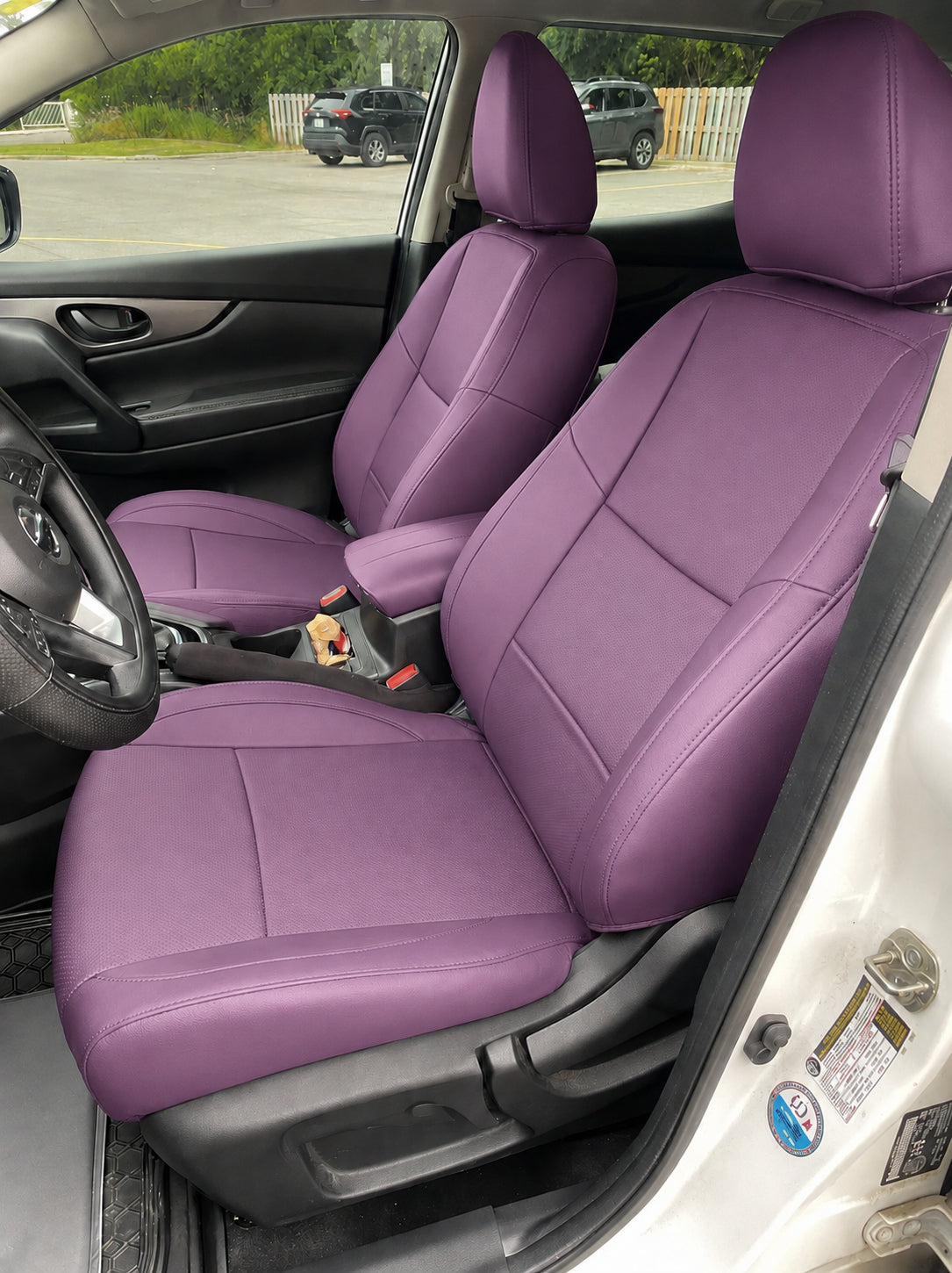 Custom Fit 2017-2026 Nissan Rogue Car Seat Covers Premuim Synthetic Leather