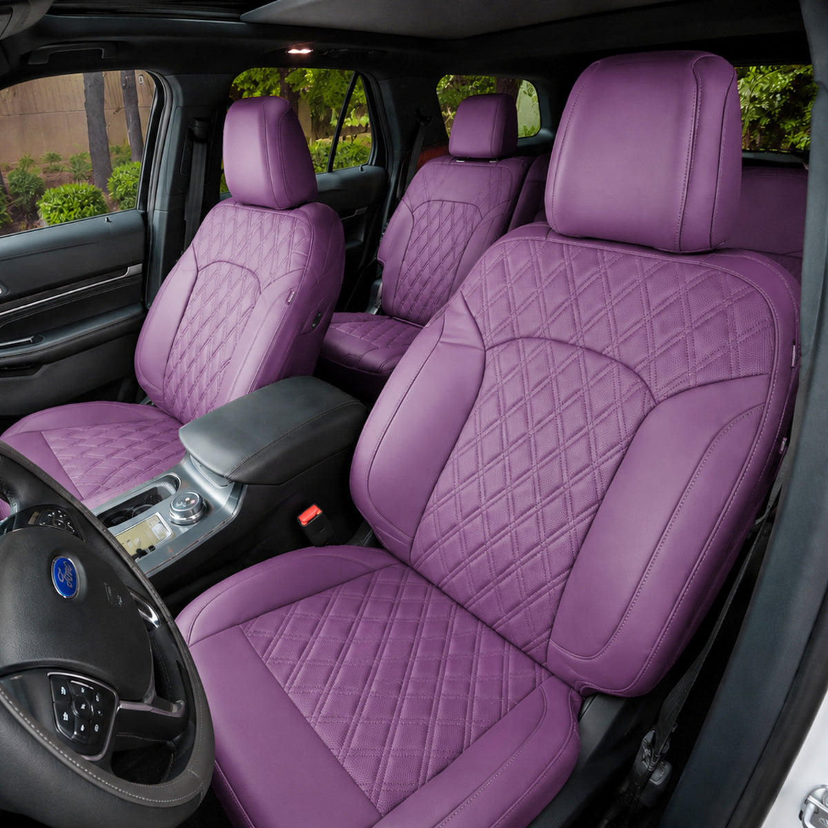 Custom Fit 2011-2026 Ford Explorer Car Seat Covers Premuim Synthetic Leather