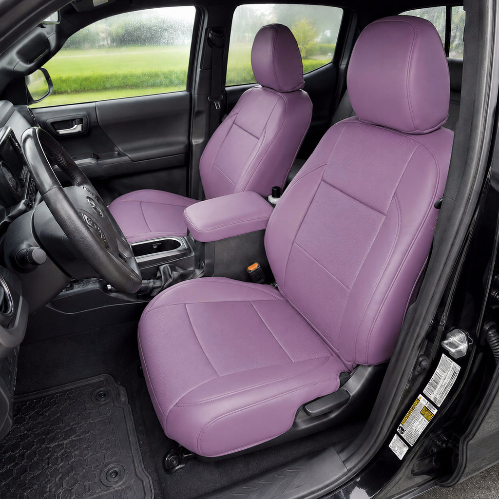 For 2009-2023 Toyota Tacoma Custom Seat Covers Premium Synthetic Leather