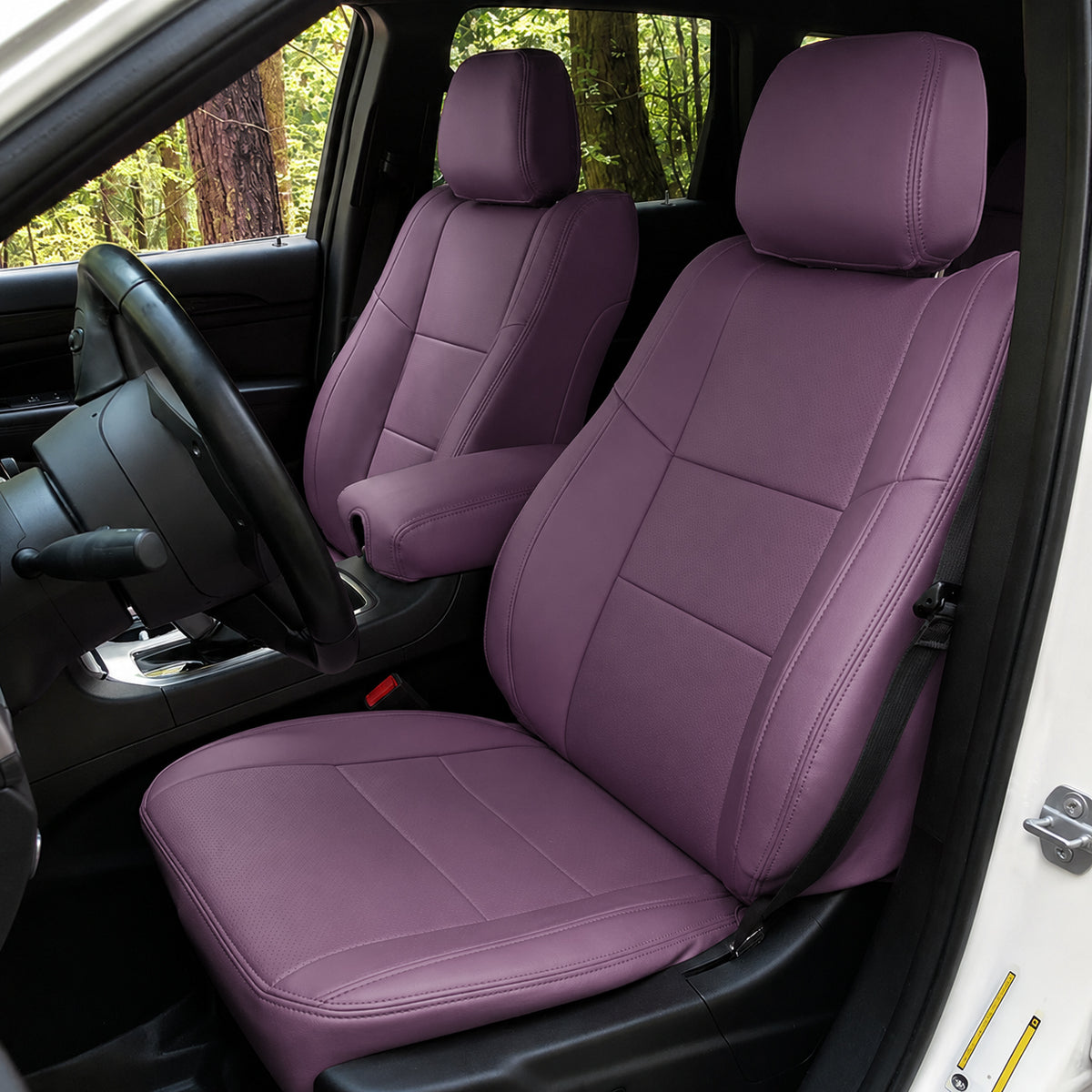 Custom Fit 2011-2026 Jeep Grand Cherokee Car Seat Covers Premuim Synthetic Leather