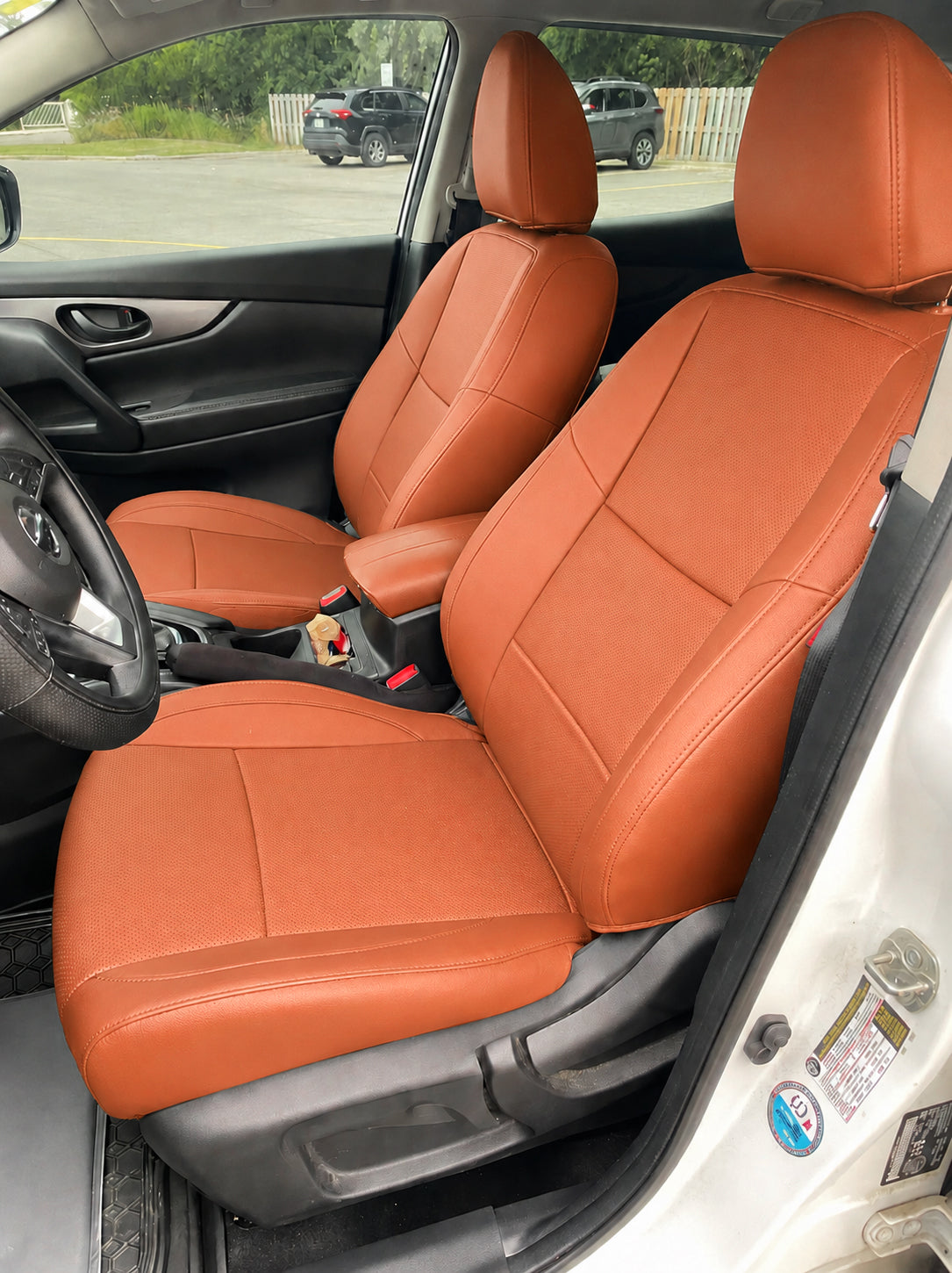 Custom Fit 2017-2026 Nissan Rogue Car Seat Covers Premuim Synthetic Leather