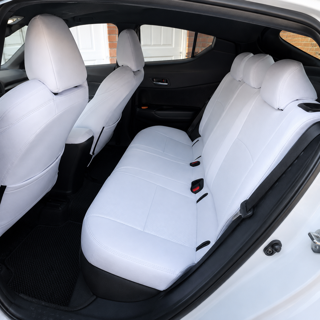 Custom Fit 2018-2023 Toyota C-HR Car Seat Covers Premium Synthetic Leather