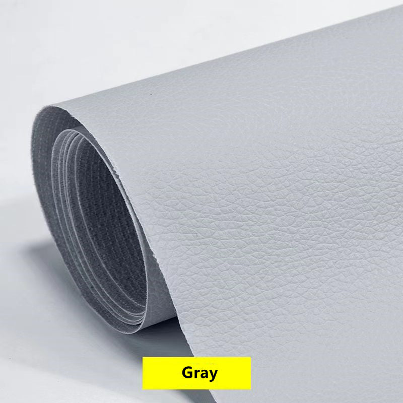 50*149cm Car Interior Upholstery Door Trim Dashboard Celling Central Armrest Repair Self-adhesive Leather Fabric 19.6 * 47.2inch